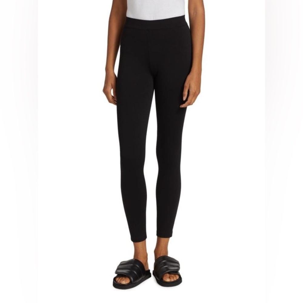 Vince Black Mid Rise Leggings Size Medium